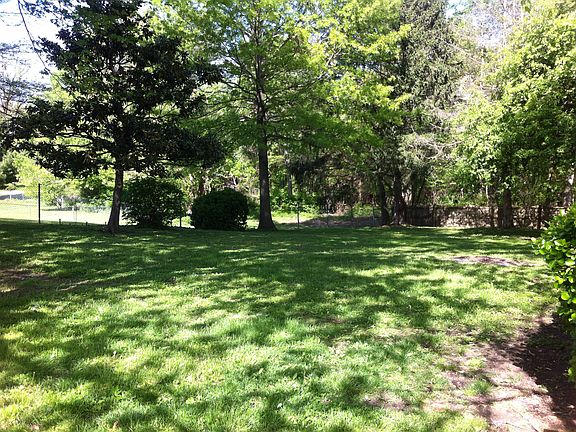 Very large fenced yard