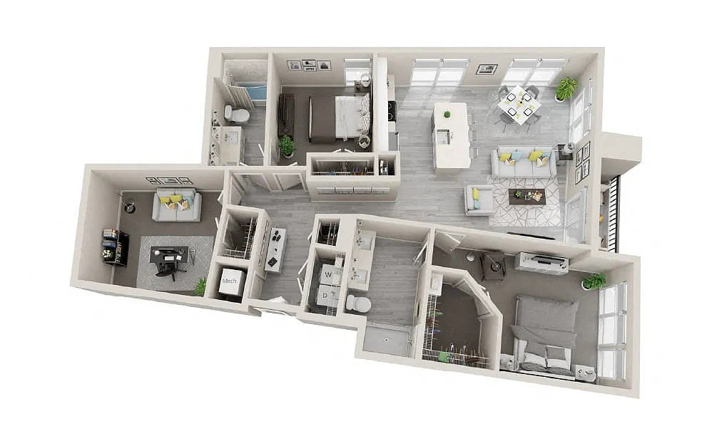 Floor plan B18