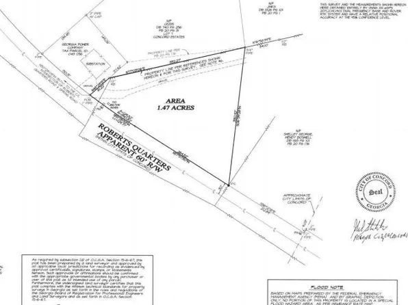 Roberts Quarters Rd, Concord, GA 30206