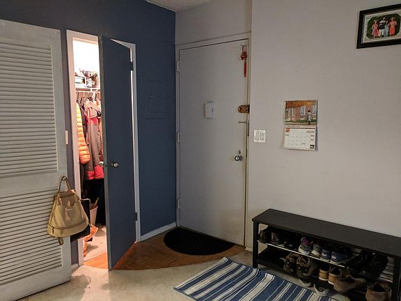 Entry with closet