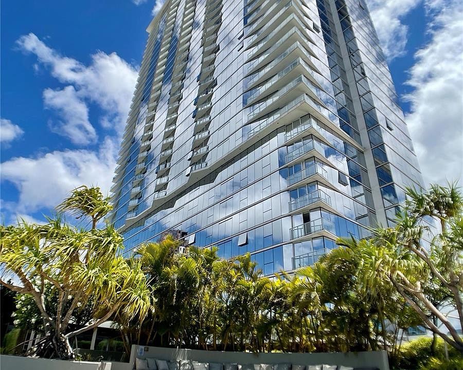 building view from hot tub area