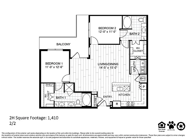 Floor plan B5 Classic
