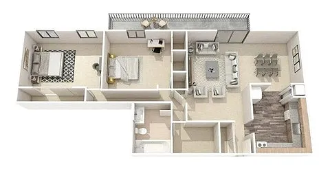 Floor plan The Birch