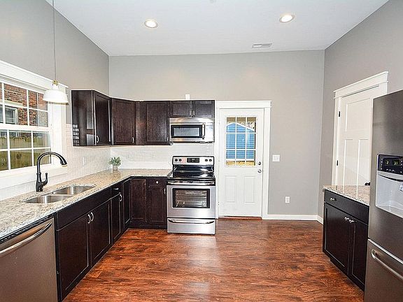 Glistening stainless steel appliances