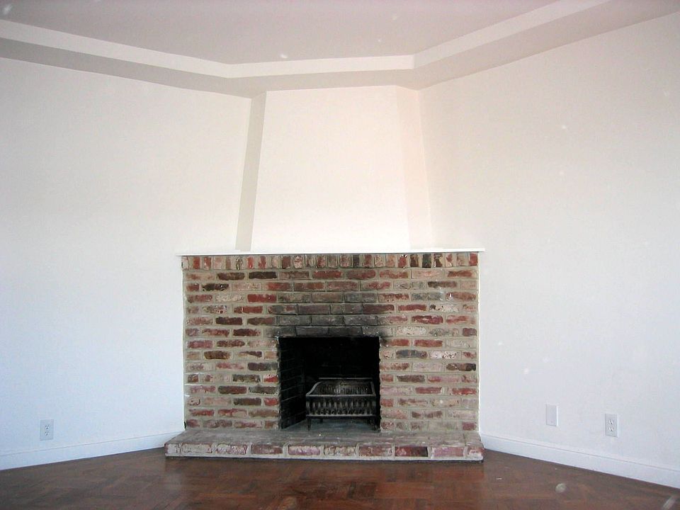 Living Room with Corner Fireplace