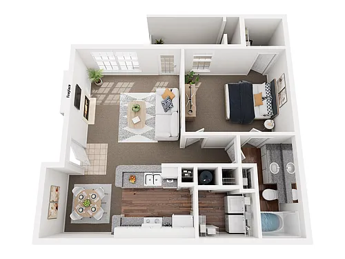 Floor plan The Poinsett