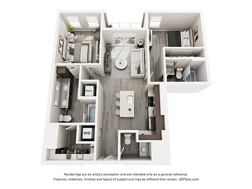 Floor plan Moderne