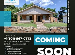 1502 Sycamore St #B, North Little Rock, AR 72114
