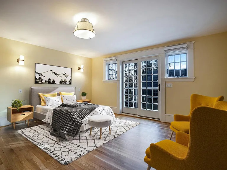 Bedroom 2. This image shows a virtually furnished space. Bedrooms come unfurnished.