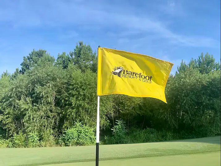 We are located right next to the renowned Norman Course at Barefoot Resort and Golf.