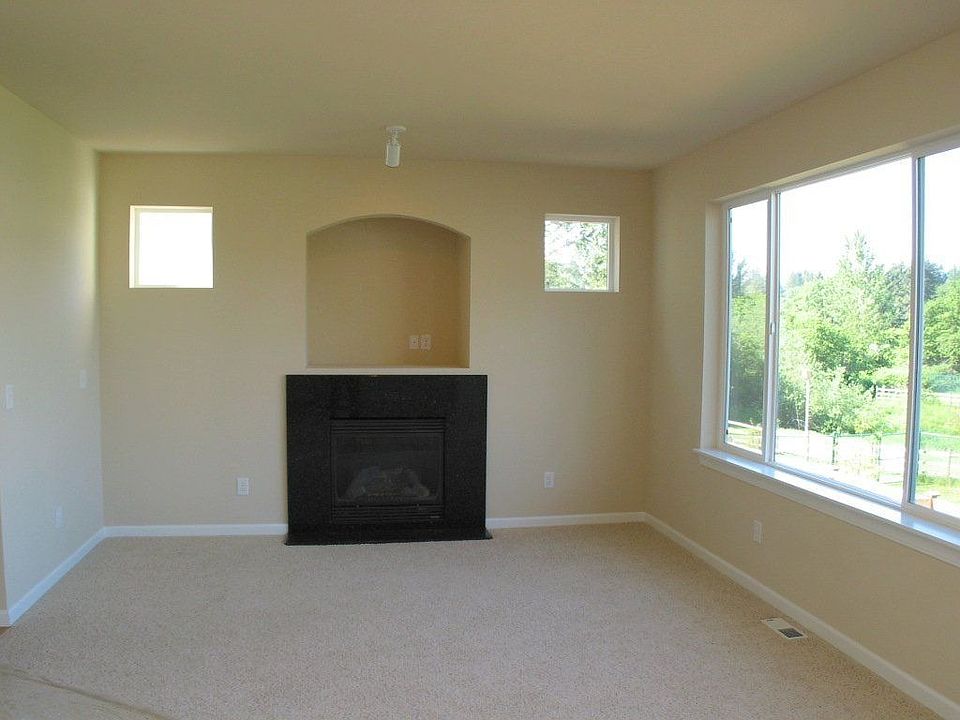 Gas Fireplace w/Custom Surround