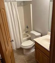 Master bathroom.