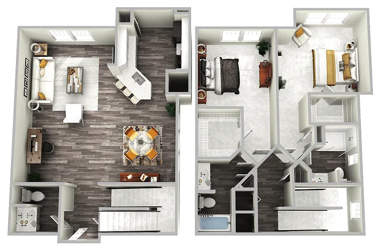 Floor plan Darlington Deluxe