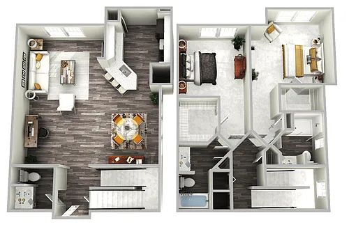Floor plan Darlington Deluxe