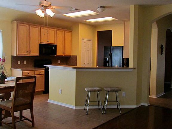 Great open floor plan. Kitchen is open to breakfast and den.