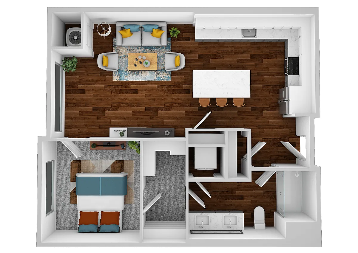 Floor plan B3