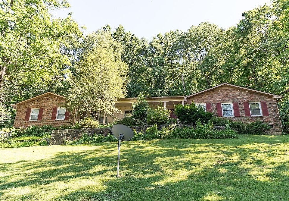 Front of home. Large porch perfect for a swing.