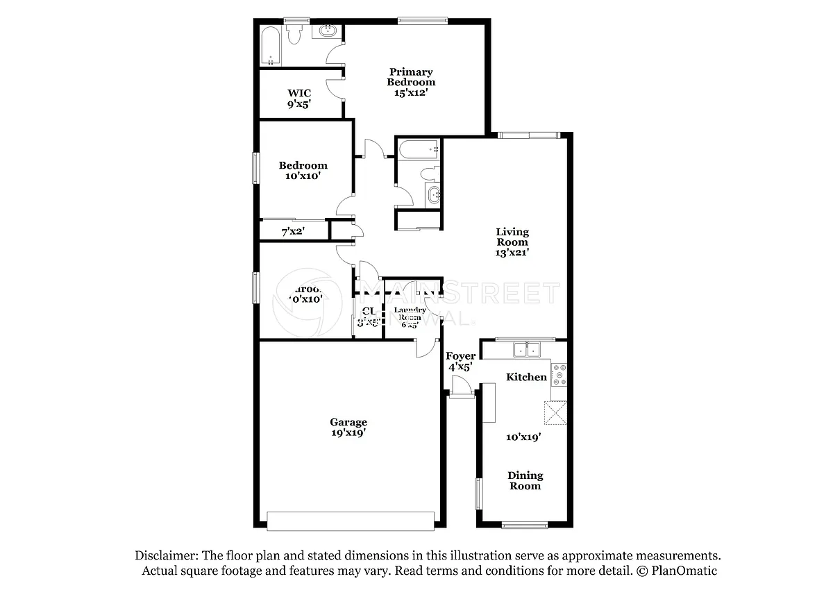 Floor Plan - 6606 S 10th Dr