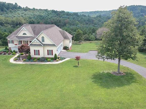 Aerial view from street side