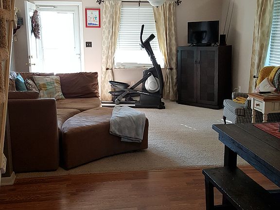 view into living room