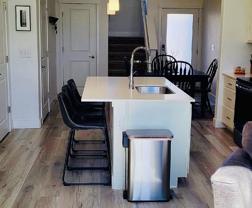 Modern LVP flooring