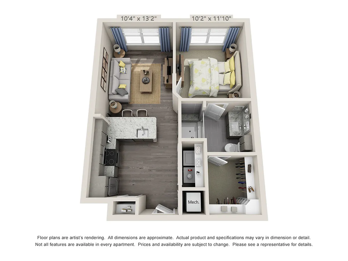 Floor plan Cape Fear