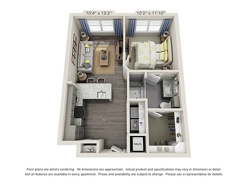 Floor plan Cape Fear