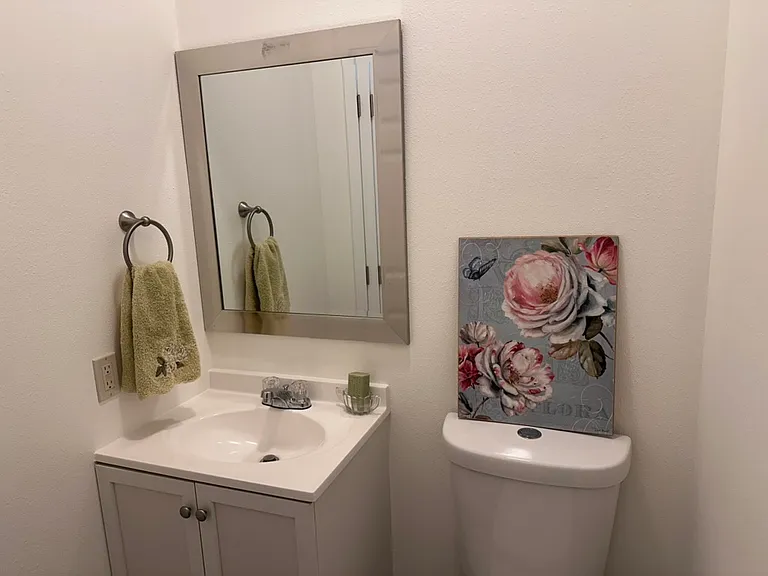 Main floor powder room