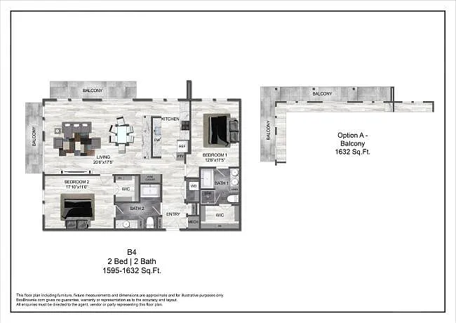 Floor plan B4