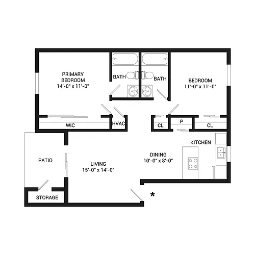 Floor plan The Pine