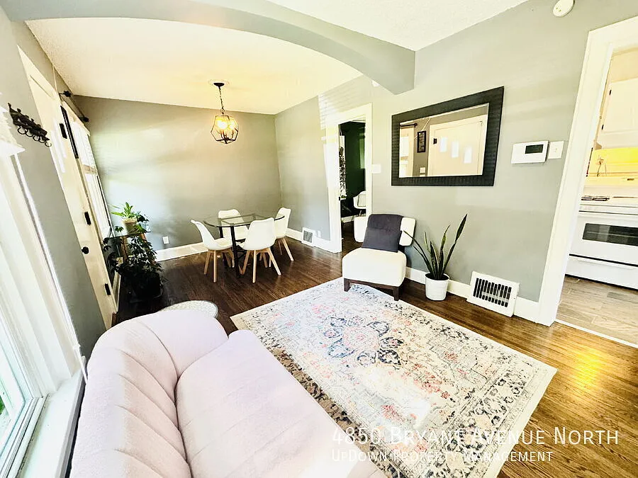 Charming 3-Bed Home with Gleaming Hardwood Floors at 4850 Bryant Ave N, Minneapolis! — Photo 3