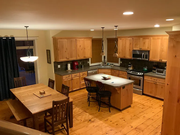 Kitchen from stairs