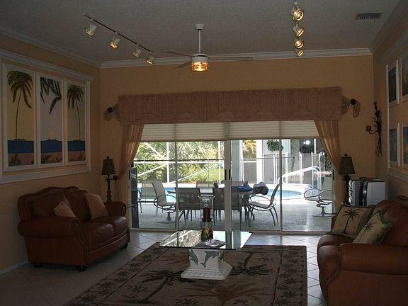 Open living/dining main house
