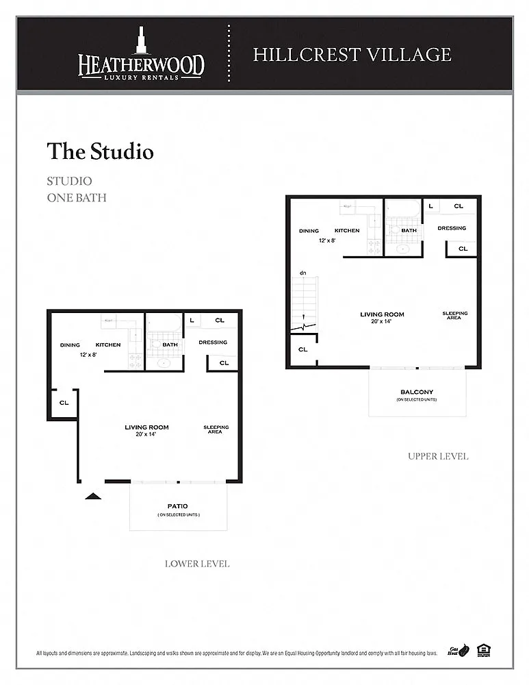 Floor plan The Studio
