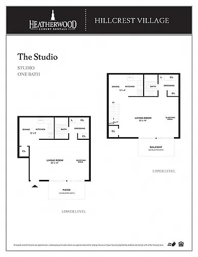 Floor plan The Studio
