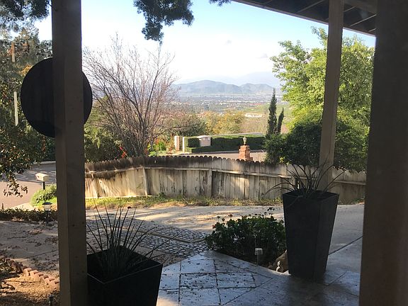 View from living room