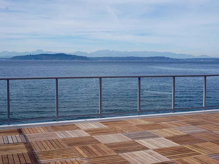 Morning view from deck