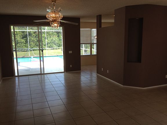 Family Room Overlooking Pool