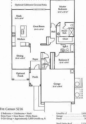 "CAYMAN" FLOOR PLAN