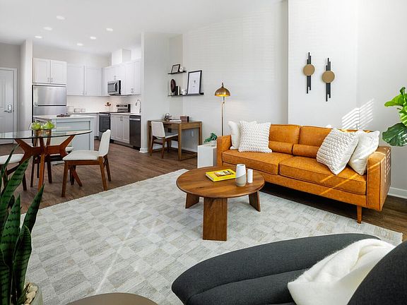 New West Phase - Finish Scheme III Living area with hard surface flooring throughout