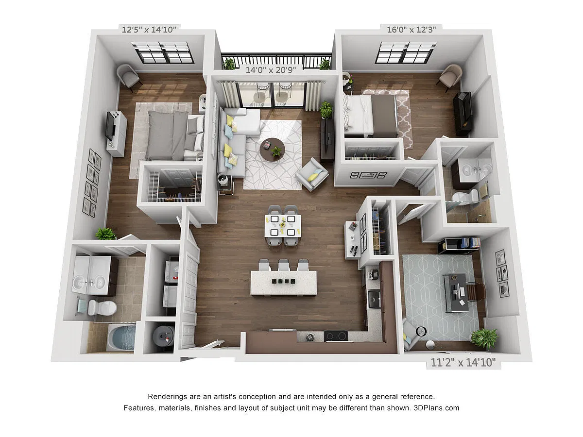 Floor plan C2