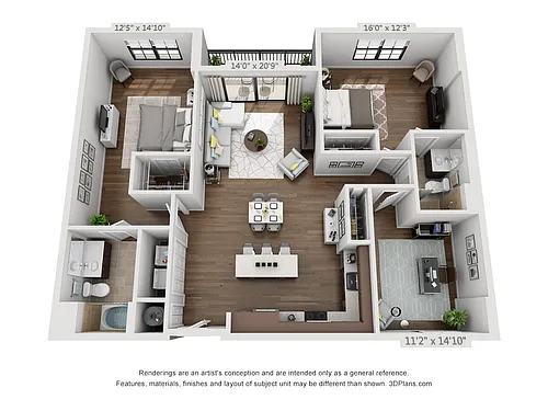 Floor plan C2