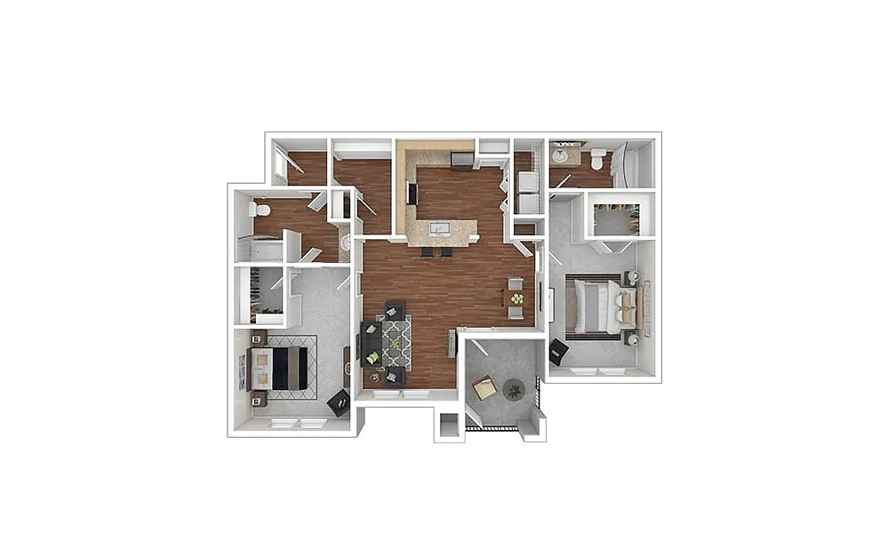 Floor plan Lake Pointe