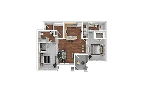 Floor plan Lake Pointe