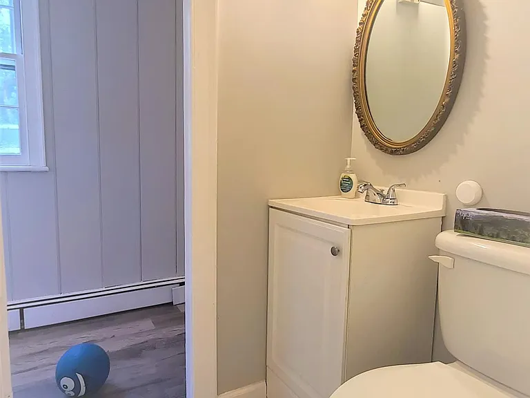 Half bath on first floor