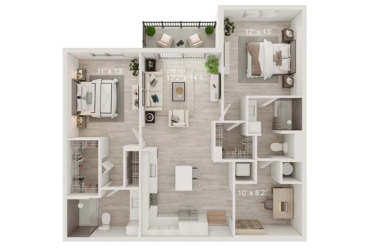 Floor plan Bogota