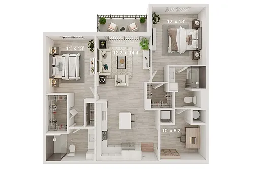 Floor plan Bogota