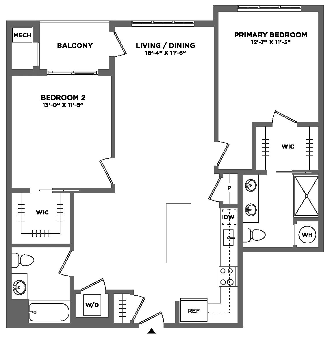 Floor plan B2