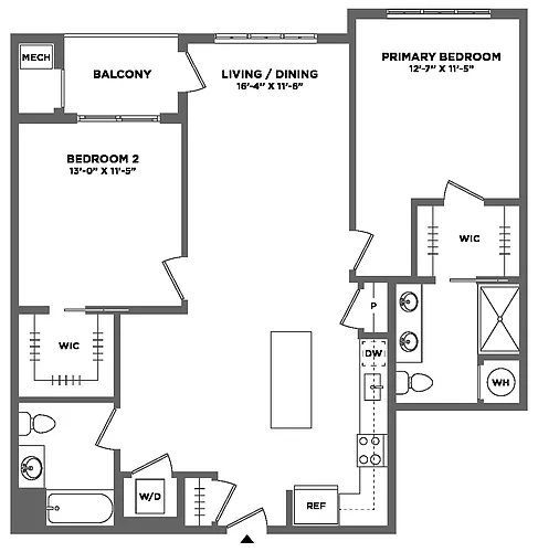 Floor plan B2