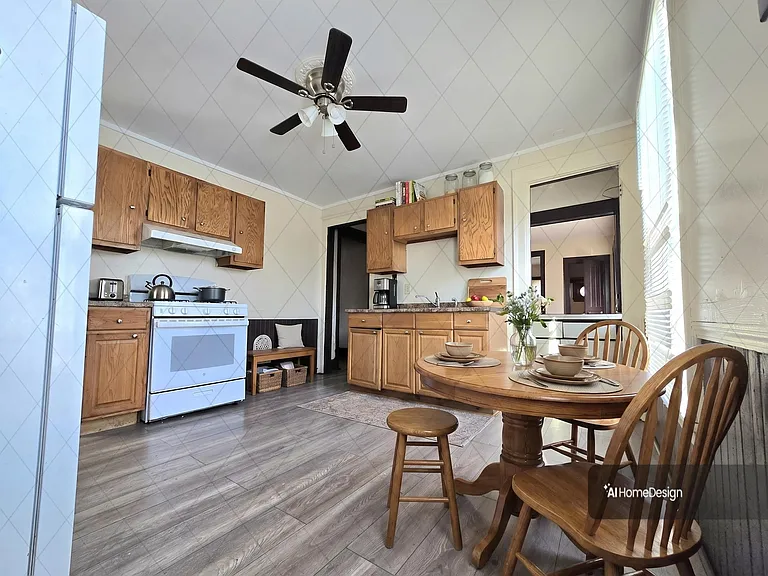 Virtually Staged Kitchen